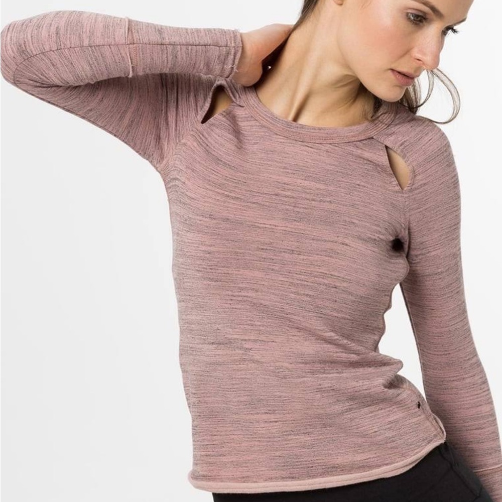Free People‎ Heather Rose Brown Top Size Medium